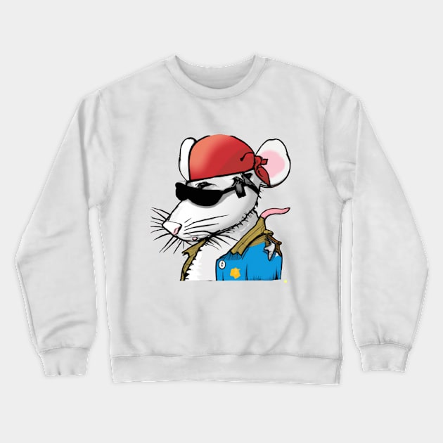 Moto Crewneck Sweatshirt by Asirihouse